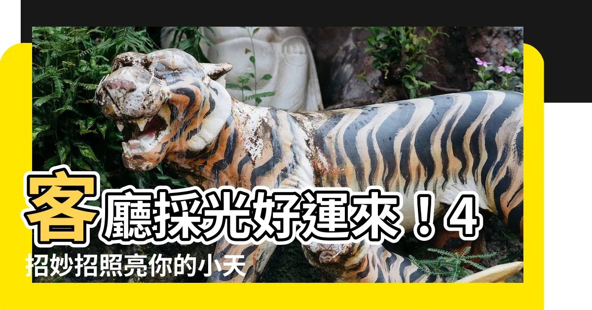 【客廳採光】客廳採光好運來！4招妙招照亮你的小天地