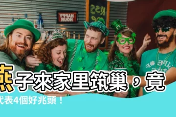 【燕子來家裏築巢】燕子來家裏築巢，竟然代表4個好兆頭！錯過就太可惜了