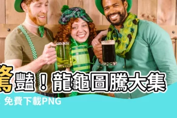 【龍龜圖騰】驚豔！龍龜圖騰大集合：免費下載PNG素材，打造你的靈氣寶典