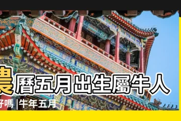 【屬牛人五月生的男孩】農曆五月出生屬牛人命好嗎 |牛年五月出生的男孩命運命運好不好 |屬牛人五月生的男孩 |