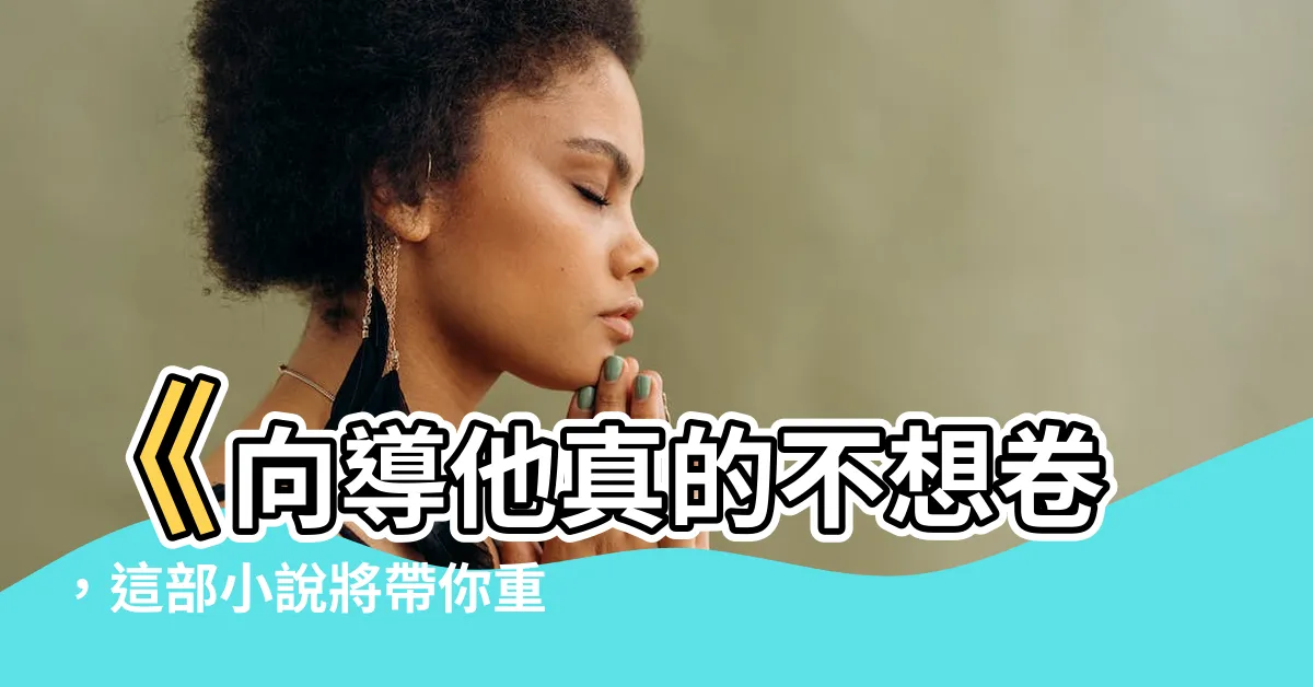 【向導他真的不想卷】《向導他真的不想卷，這部小説將帶你重返青春熱血年代》