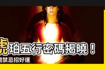 【琥珀 五行】琥珀五行密碼揭曉！避開禁忌招好運
