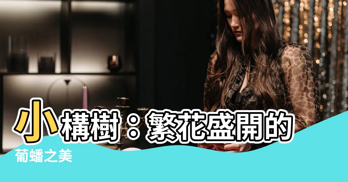 【小構樹】小構樹：繁花盛開的葡蟠之美