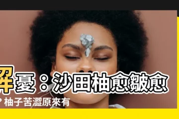 【沙田柚】解憂：沙田柚愈皺愈甜？柚子苦澀原來有5個原因！