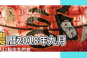 【2018年農曆九月初八生】農曆2018年九月初八11點出生的女人八字算命分析 |農曆2018年九月初八1點出生的男人八字算命分析 |2018年農曆九月初八提新車好不好 |