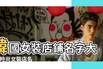 【超個性女裝店名】韓國女裝店鋪名字大全 |時尚女裝店名大全 |女裝公司名字怎麼取好聽的個性 |