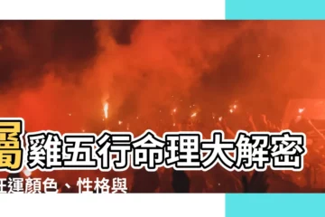 【屬雞 五行】屬雞五行命理大解密：旺運顏色、性格與命運揭秘