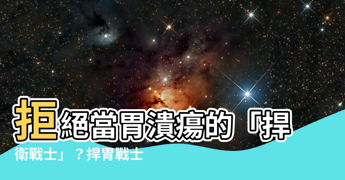【捍胃戰士線上看】拒絕當胃潰瘍的「捍衞戰士」？捍胃戰士線上看！