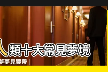 【周公解夢夢到扔掉髒腰帶】人類十大常見夢境 |做夢夢見腰帶 |夢見腰帶 |