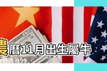 【屬牛生於十一月十一日】農曆11月出生屬牛人命好嗎 |1997年11月出生的屬牛人是什麼命 |屬牛的人哪天出生好 |