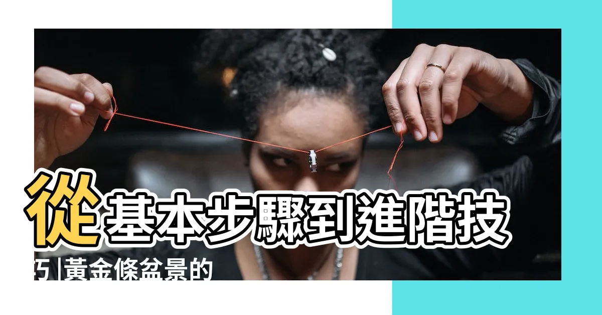 【黃金萬年草水耕】從基本步驟到進階技巧 |黃金條盆景的養殖方法 |黃金萬年草 |