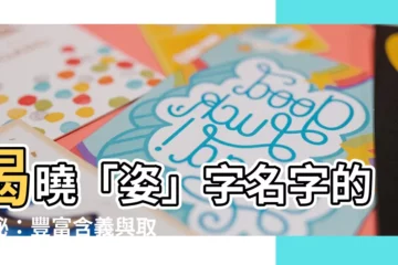 【姿名字意思】揭曉「姿」字名字的奧秘：豐富含義與取名寓意大補帖！