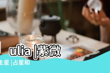 【占星紫薇星】Julia |紫微14主星 |占星和紫微有什麼不同 |