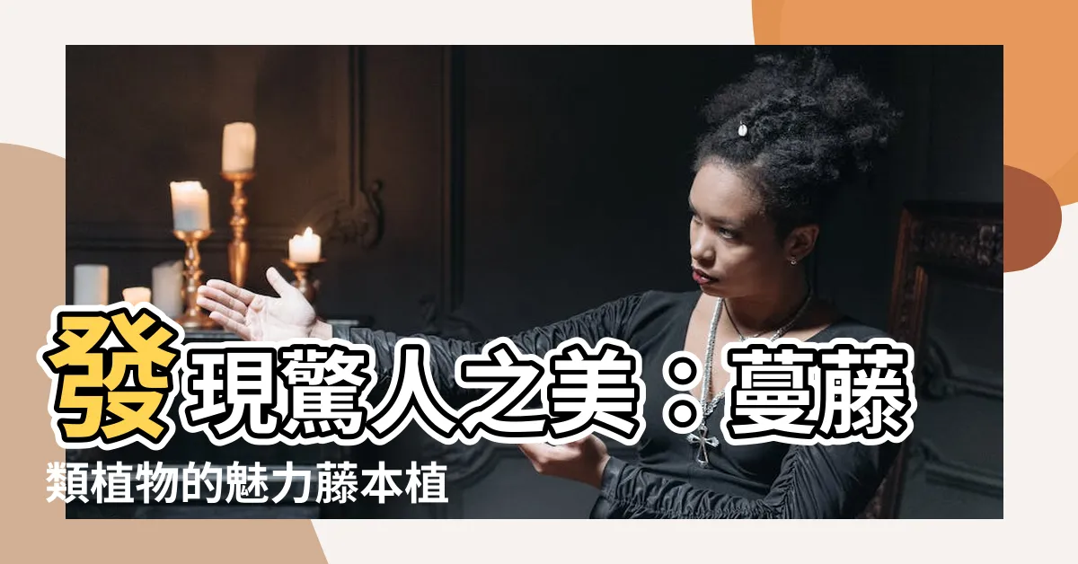 【蔓藤類植物】發現驚人之美：蔓藤類植物的魅力藤本植物,蔓藤植物不容錯過