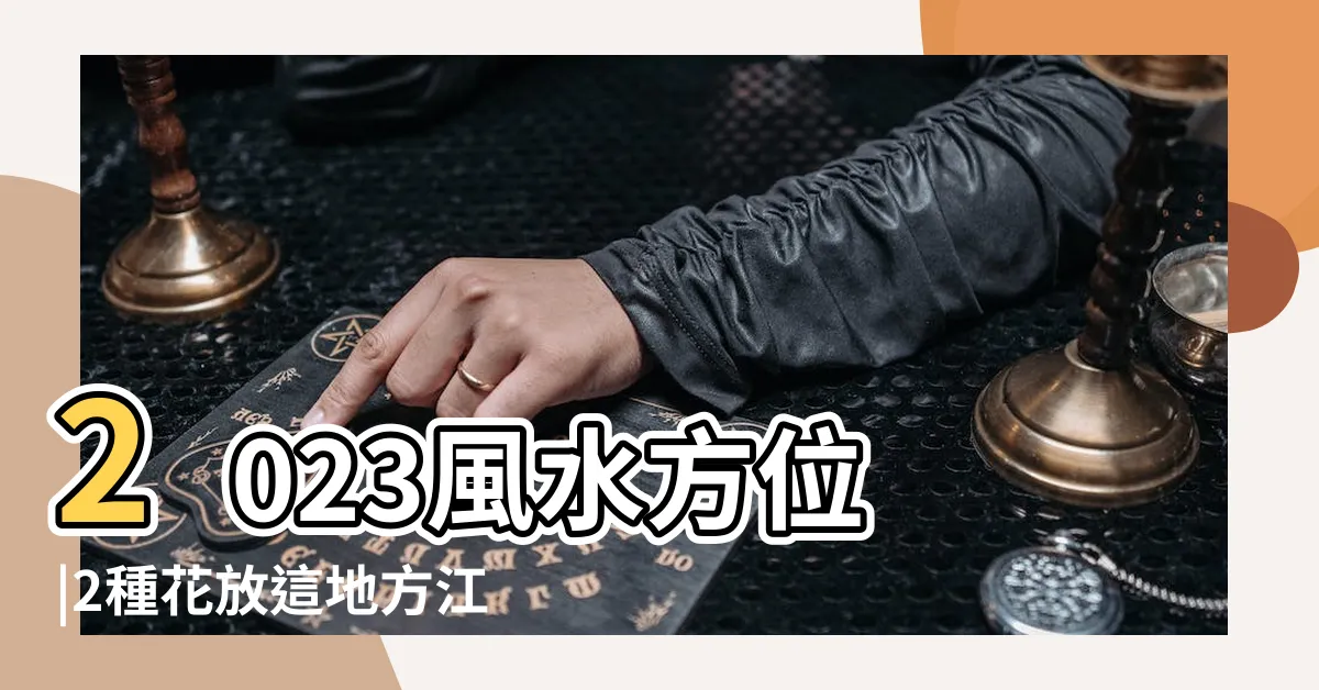 【財位放百合花】2023風水方位 |2種花放這地方江柏樂 |2023風水方位 |