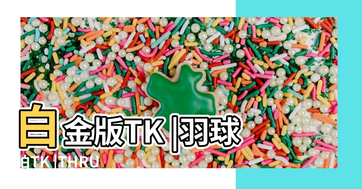 【白金準】白金版TK |羽球拍TK |THRUSTER |