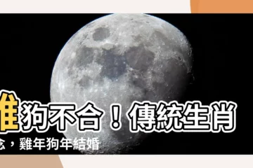 【雞狗不合】雞狗不合！傳統生肖觀念，雞年狗年結婚真的不妥嗎？