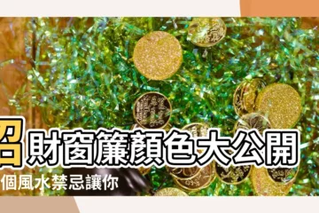 【招財 窗簾顏色】招財窗簾顏色大公開！5個風水禁忌讓你財運亨通
