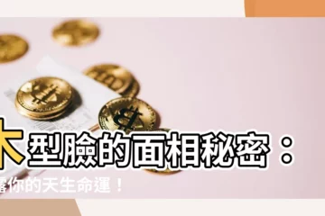 【木型臉】木型臉的面相秘密：揭露你的天生命運！