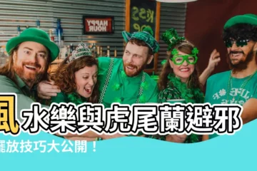 【虎尾蘭避邪】風水樂與虎尾蘭避邪：擺放技巧大公開！