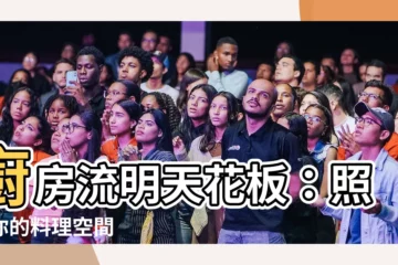 【廚房流明天花板】廚房流明天花板：照亮你的料理空間