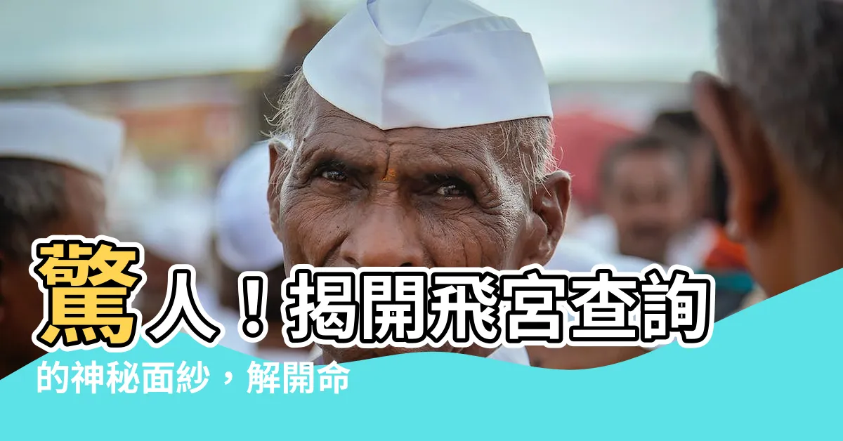 【飛宮查詢】驚人！揭開飛宮查詢的神秘面紗，解開命運的星軌