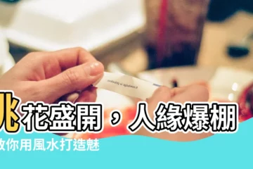 【增加人緣風水】桃花盛開，人緣爆棚！教你用風水打造魅力爆棚的好運宅