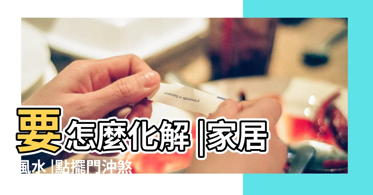 【雪櫃對大門】要怎麼化解 |家居風水 |點擺門沖煞 |