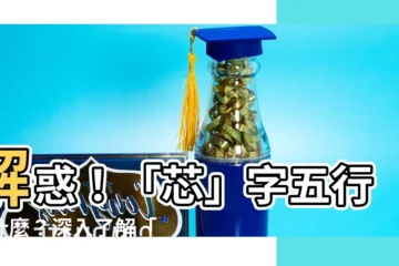 【芯字五行】解惑！「芯」字五行屬什麼？深入瞭解「芯」的意涵