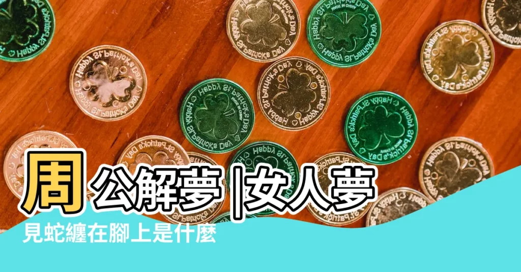 周公解夢 |女人夢見蛇纏在腳上是什麼意思 |夢見蛇纏腳 |【夢到蛇繞腳】