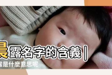【女孩叫晨露的含義】晨露名字的含義 |晨露是什麼意思呢 |晨露名字寓意 |
