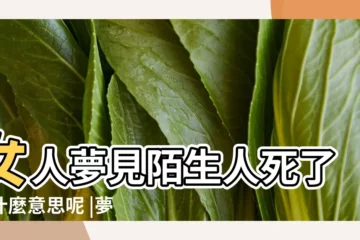 【做夢 夢陌生的死人】女人夢見陌生人死了是什麼意思呢 |夢到陌生死人有什麼預示嗎 |夢見陌生人死了 |