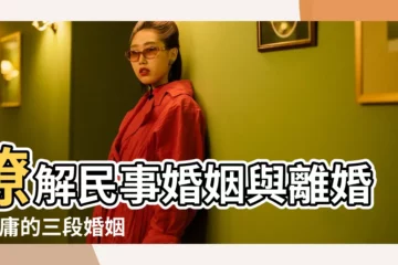 【1976年女2018年婚姻成 嗎】瞭解民事婚姻與離婚 |金庸的三段婚姻一場情 |