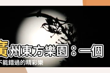 【廣州東方樂園】廣州東方樂園：一個你不能錯過的精彩樂園！