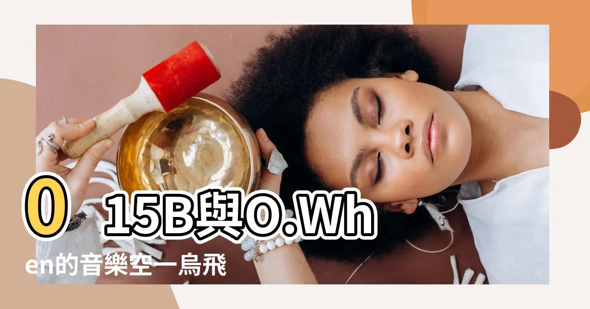 【空一烏飛】015B與O.When的音樂空一烏飛，讓你神遊天際