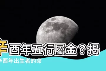 【辛酉年五行】辛酉年五行屬金？揭曉辛酉年出生者的命運