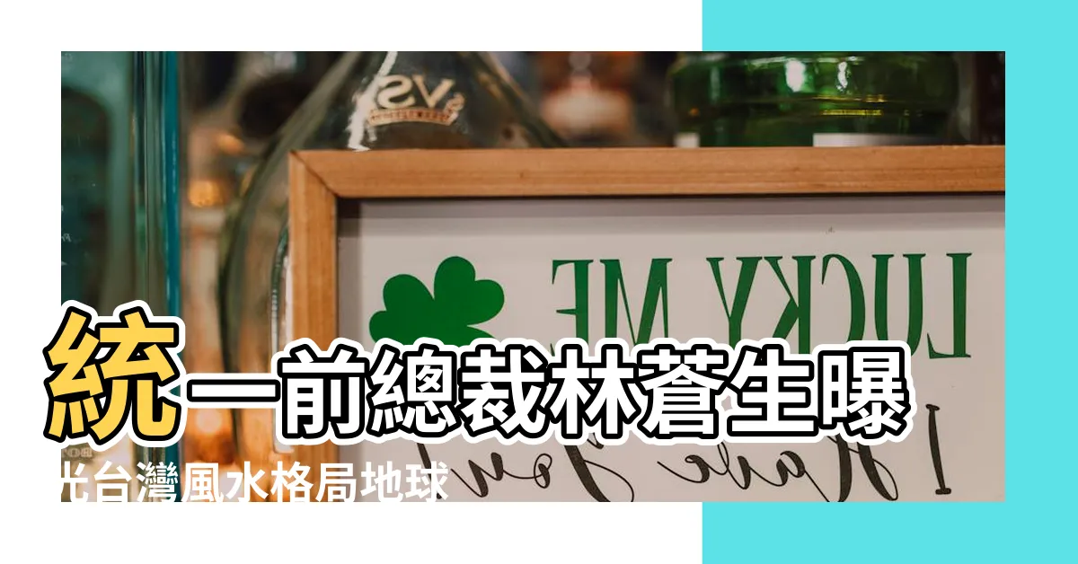 【台灣 風水】統一前總裁林蒼生曝光台灣風水格局地球最大最美 |全台風水比一比 |台灣未開發之風水寶地 |