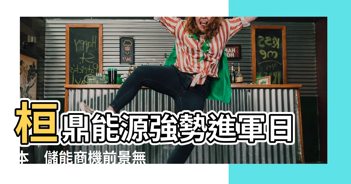 【桓鼎能源】桓鼎能源強勢進軍日本　儲能商機前景無限