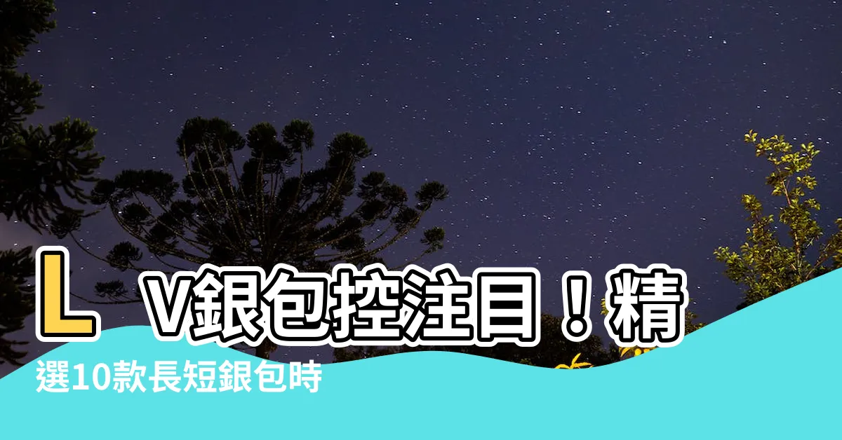 【lv銀包推介】LV銀包控注目！精選10款長短銀包時髦質感兼具