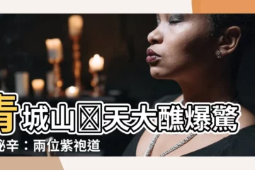 【青城山羅天大醮發生了什麼】青城山羅天大醮爆驚天秘辛：兩位紫袍道長離奇羽化
