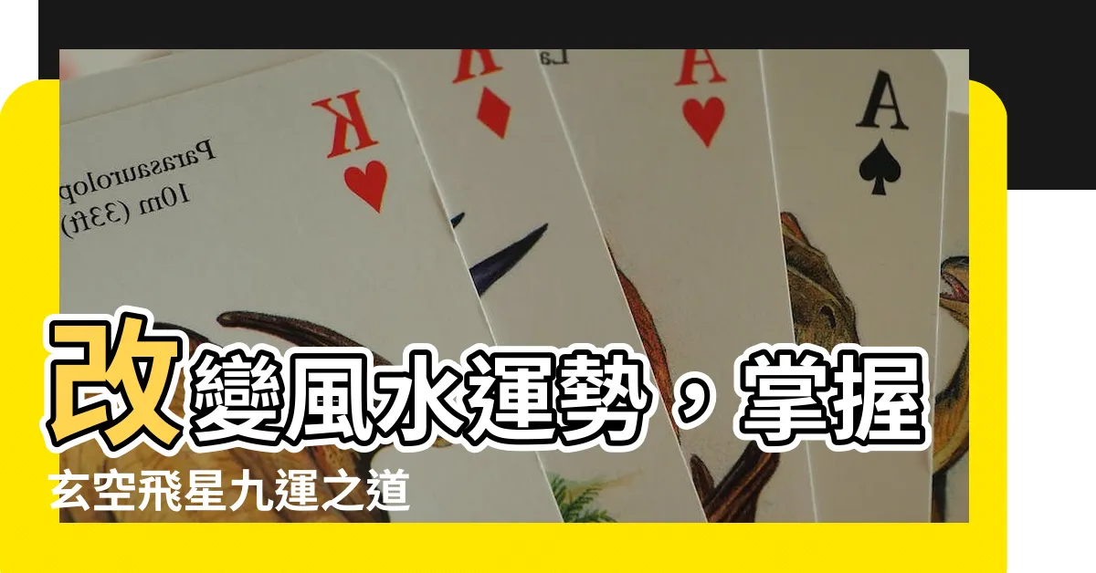 【玄空飛星九運】改變風水運勢，掌握玄空飛星九運之道