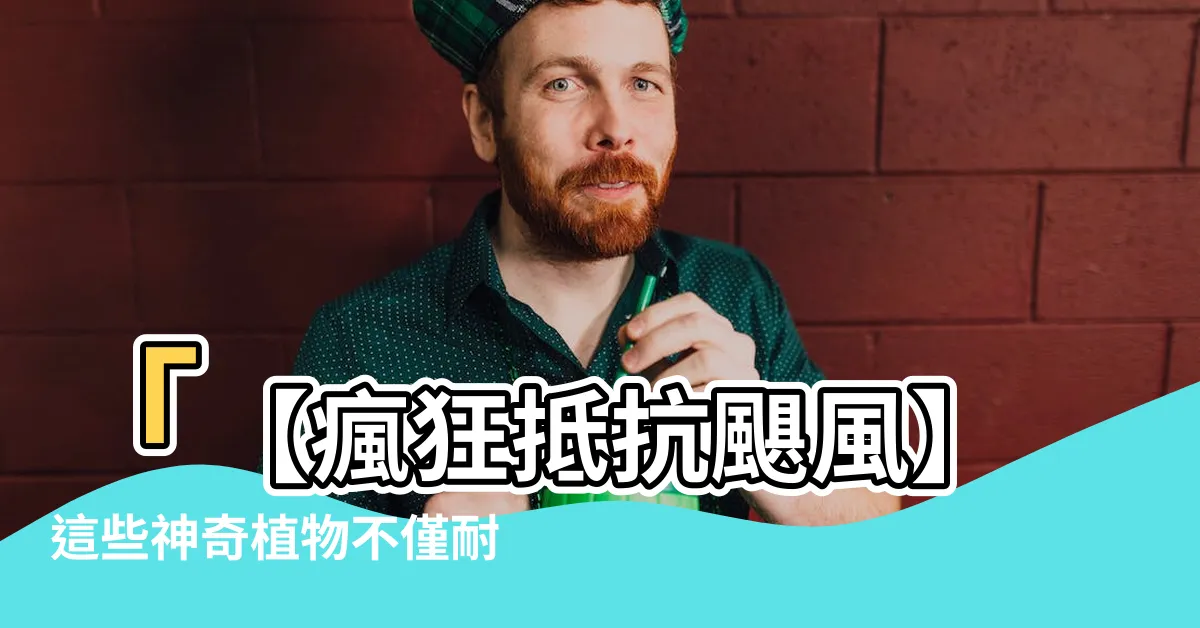 【耐風吹的植物】「【瘋狂抵抗颶風】這些神奇植物不僅耐風，更能輕鬆擋住風神！」