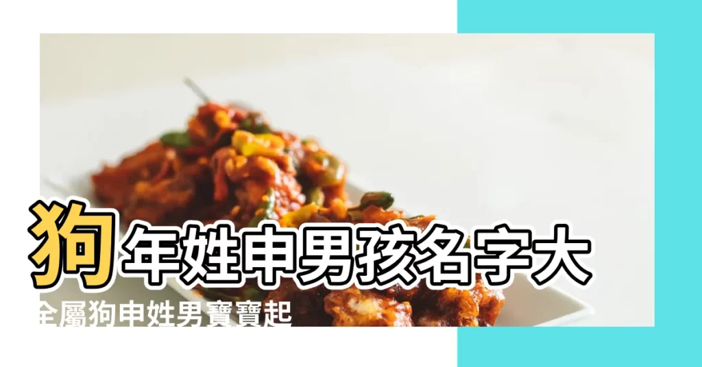 狗年姓申男孩名字大全屬狗申姓男寶寶起名2018 |姓申叫什麼名字好聽 |申起名字大全 |【2018申姓男孩名字】