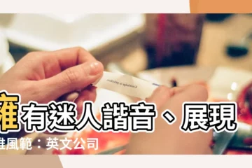 【英文公司名稱】擁有迷人諧音、展現優雅風範：英文公司名稱獲客利器