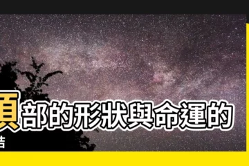 【頭的形狀】頭部的形狀與命運的連結