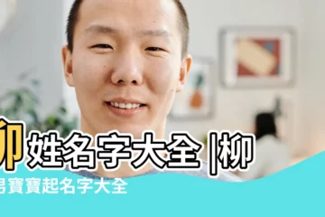 【柳姓四字名字大全男孩名字】柳姓名字大全 |柳姓男寶寶起名字大全 |柳姓男孩起名字 |