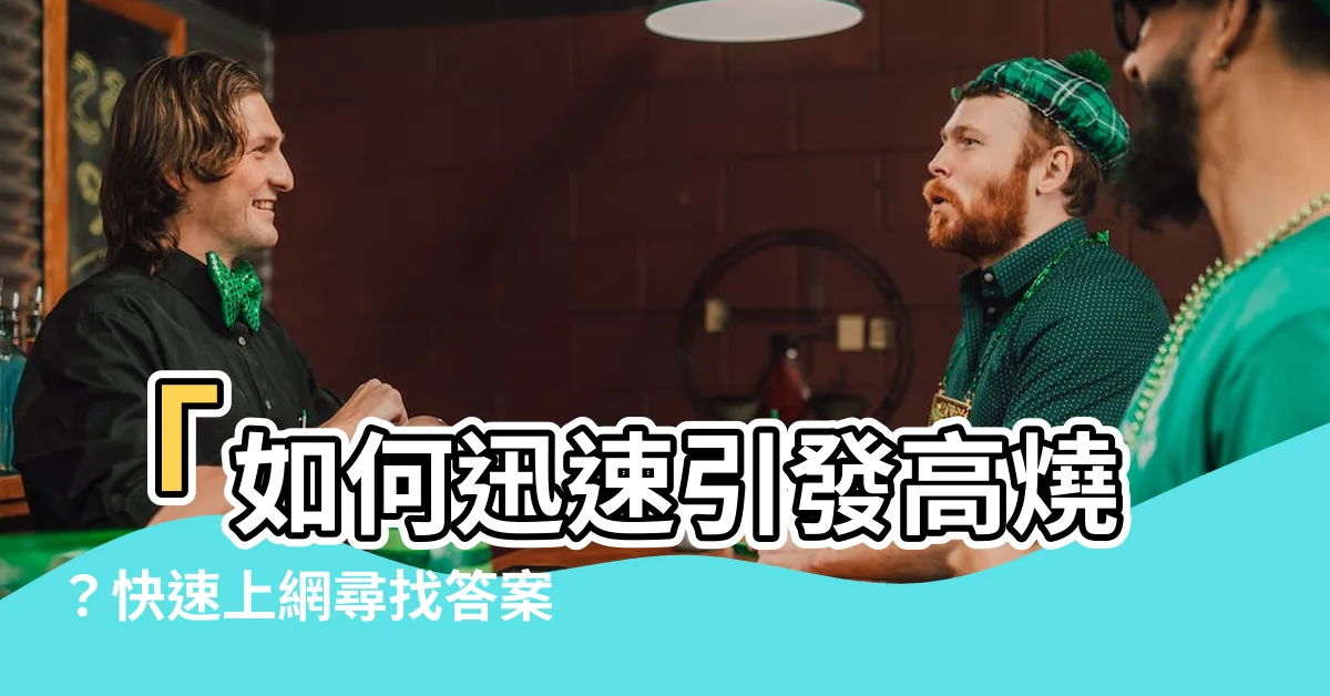 【要怎麼發燒】「如何迅速引發高燒？快速上網尋找答案」