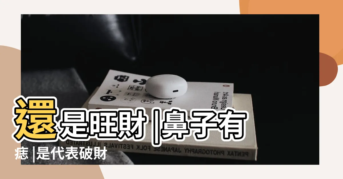 【鼻痣】還是旺財 |鼻子有痣 |是代表破財 |