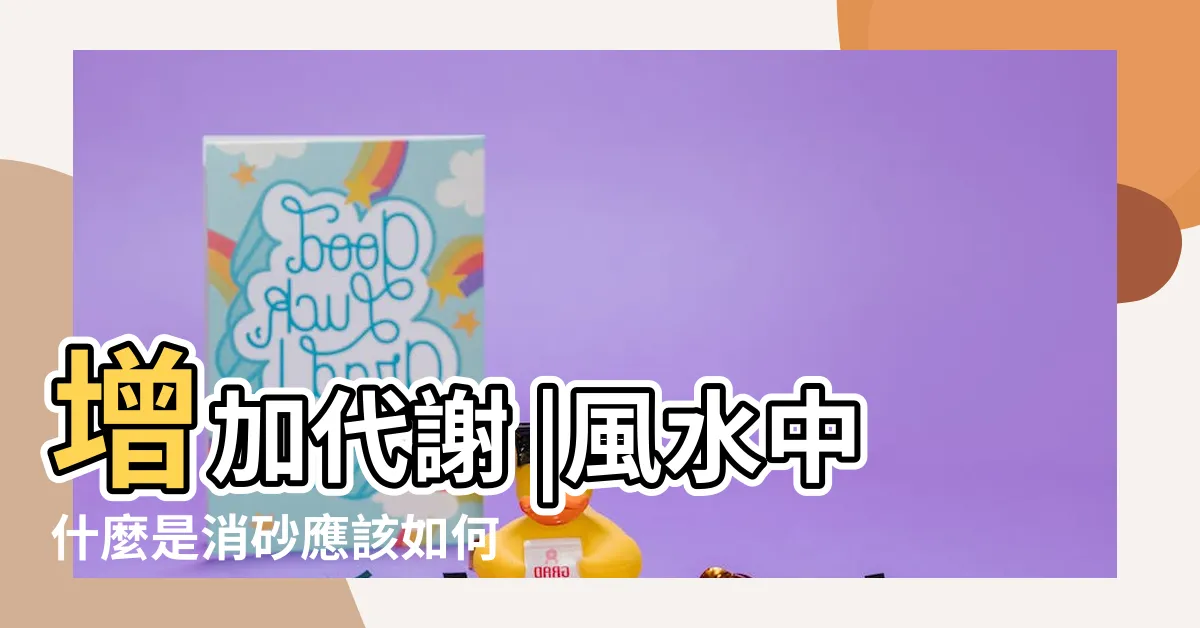 【消風水】增加代謝 |風水中什麼是消砂應該如何消砂李雙林 |好喝健康又有FU |