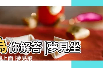 【夢見坐上飛機在地上跑】為你解答 |夢見坐飛機上面 |夢見飛機在地上跑 |